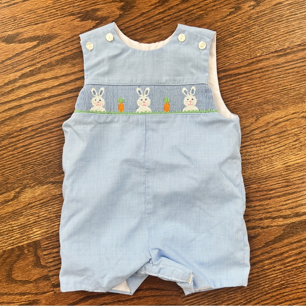 Easter Bunny Smocked JonJon